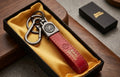 Motorcycle Brand Leather Keychain