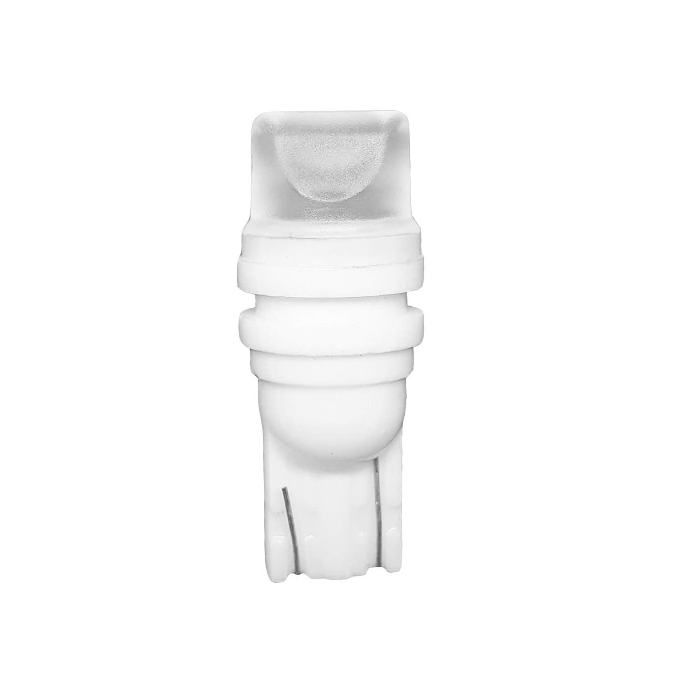 T10 W5W Blue Blink LED Bulb – White housing wedge base