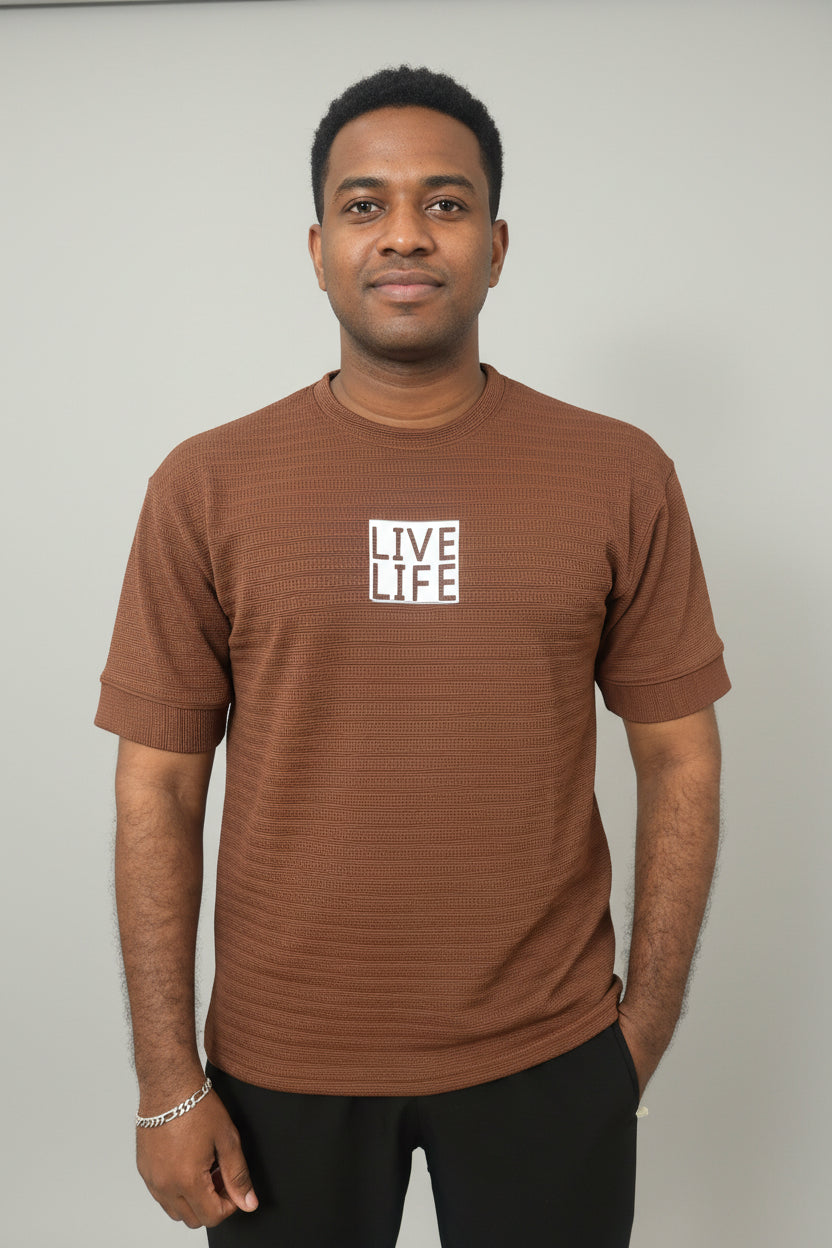 Jacquard t shirt