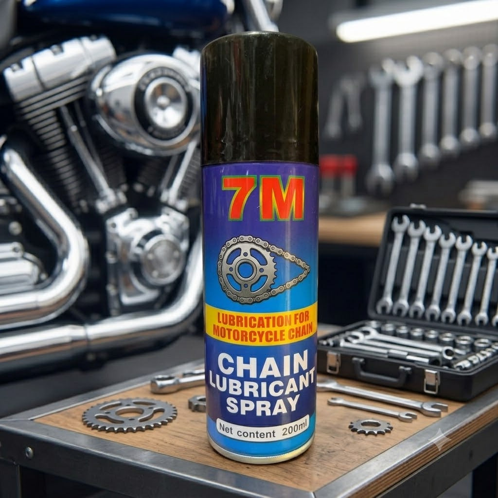 7M Chain Lubricant Spray 200ml