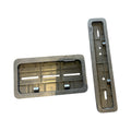 Universal number plate frame