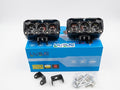 LIUHJG 45W LED Auxiliary Fog Light Set – Devil Eye (White / Yellow / Red / Flashing)