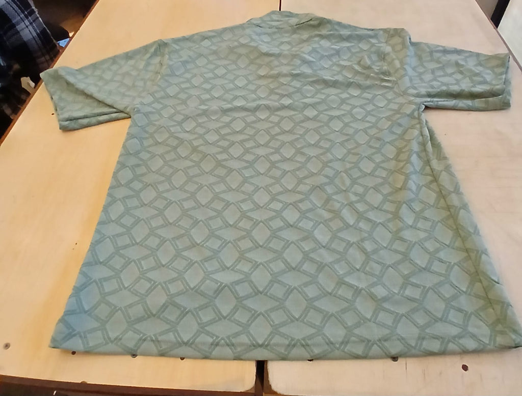 DIAMOND KOREAN ZIPPER T SHIRT