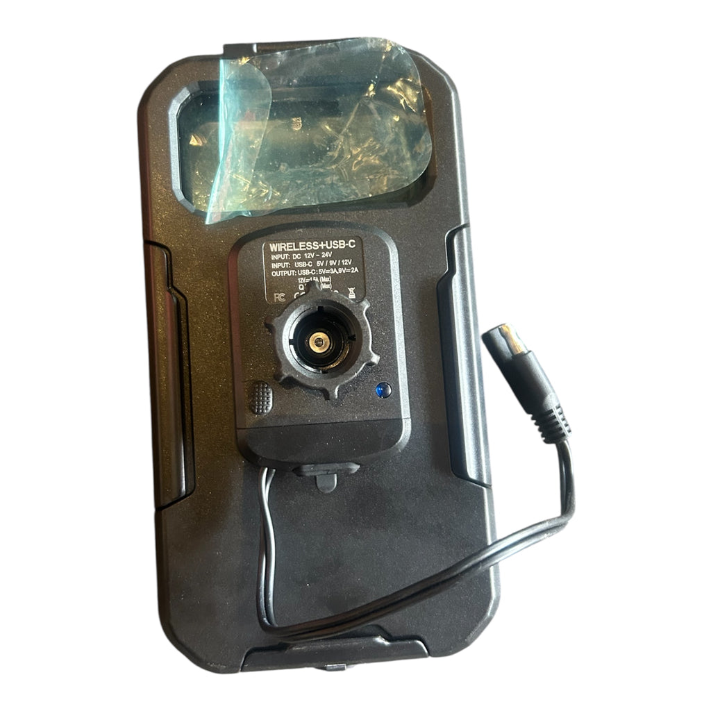 Waterproof Mobile Holder with Wireless & USB Charger