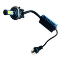 Moto Genius 65W Yellow / White Dual-Tone Headlight Bulb — Universal Bike Fit