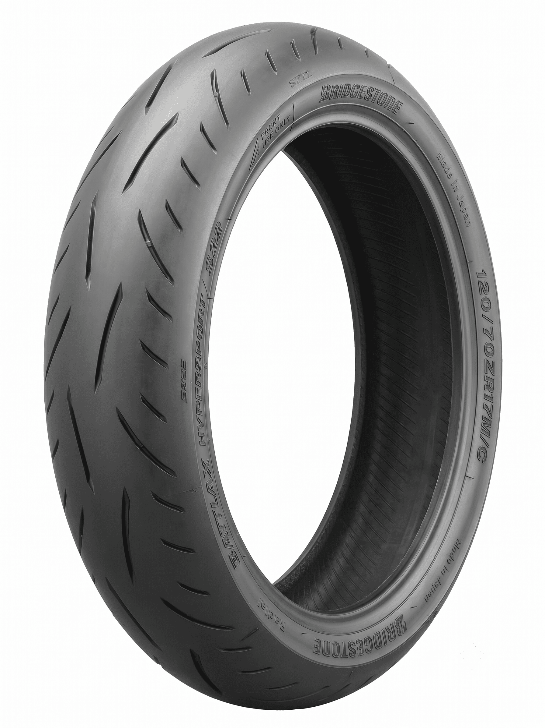 Bridgestone Battlax Hypersport S22 – 120/70ZR17 Front Tyre