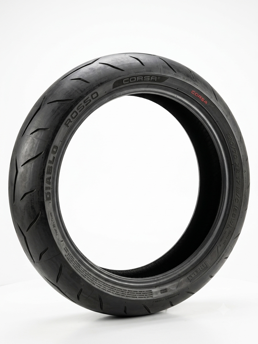 Pirelli Diablo Rosso Corsa Front Tyre | 120/70ZR17