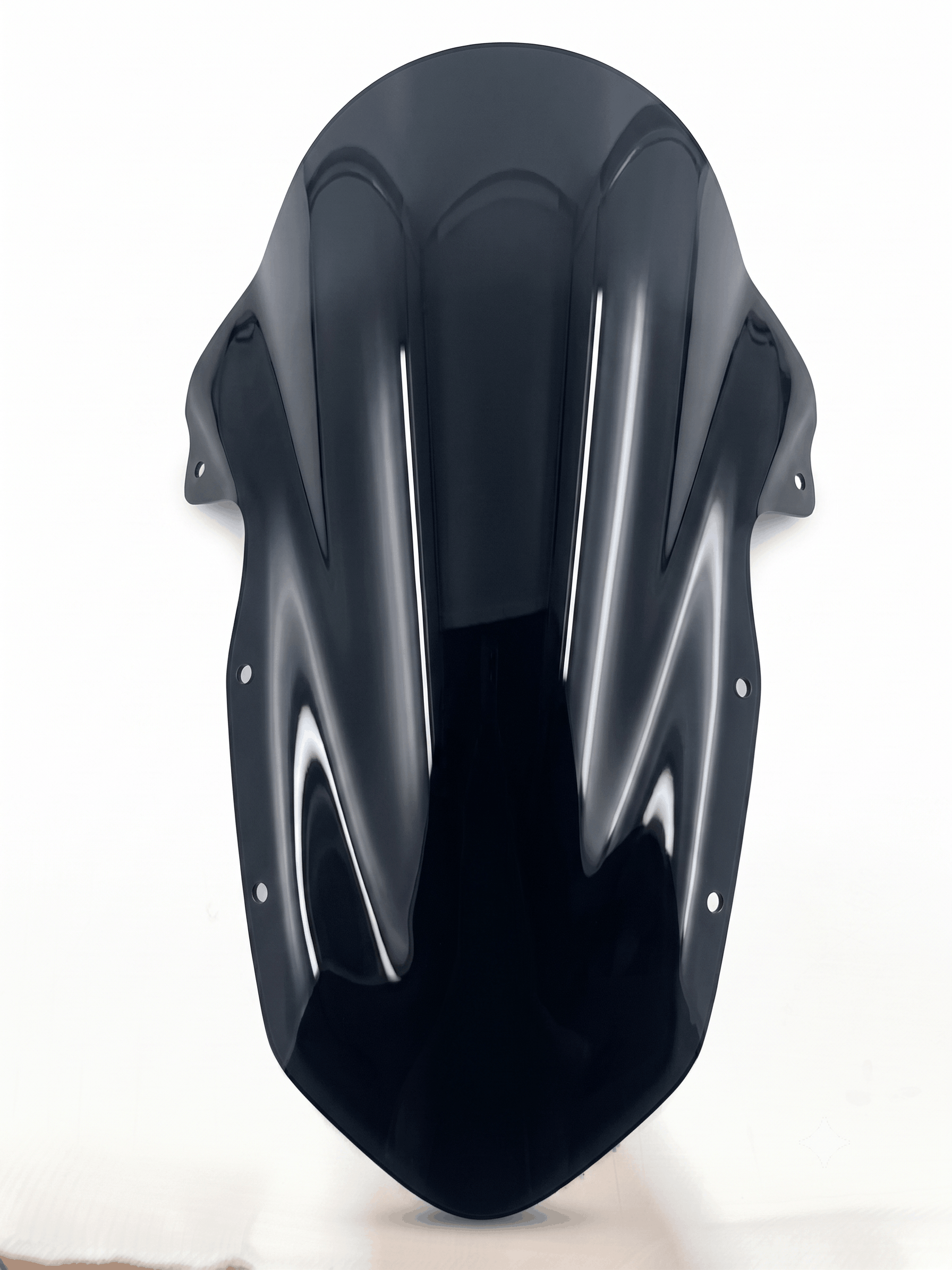 Bajaj Pulsar 220 Visor – Glossy Black Aerodynamic Windscreen