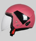 Steelbird Hi-GN Open Face Helmet – Matte Pink