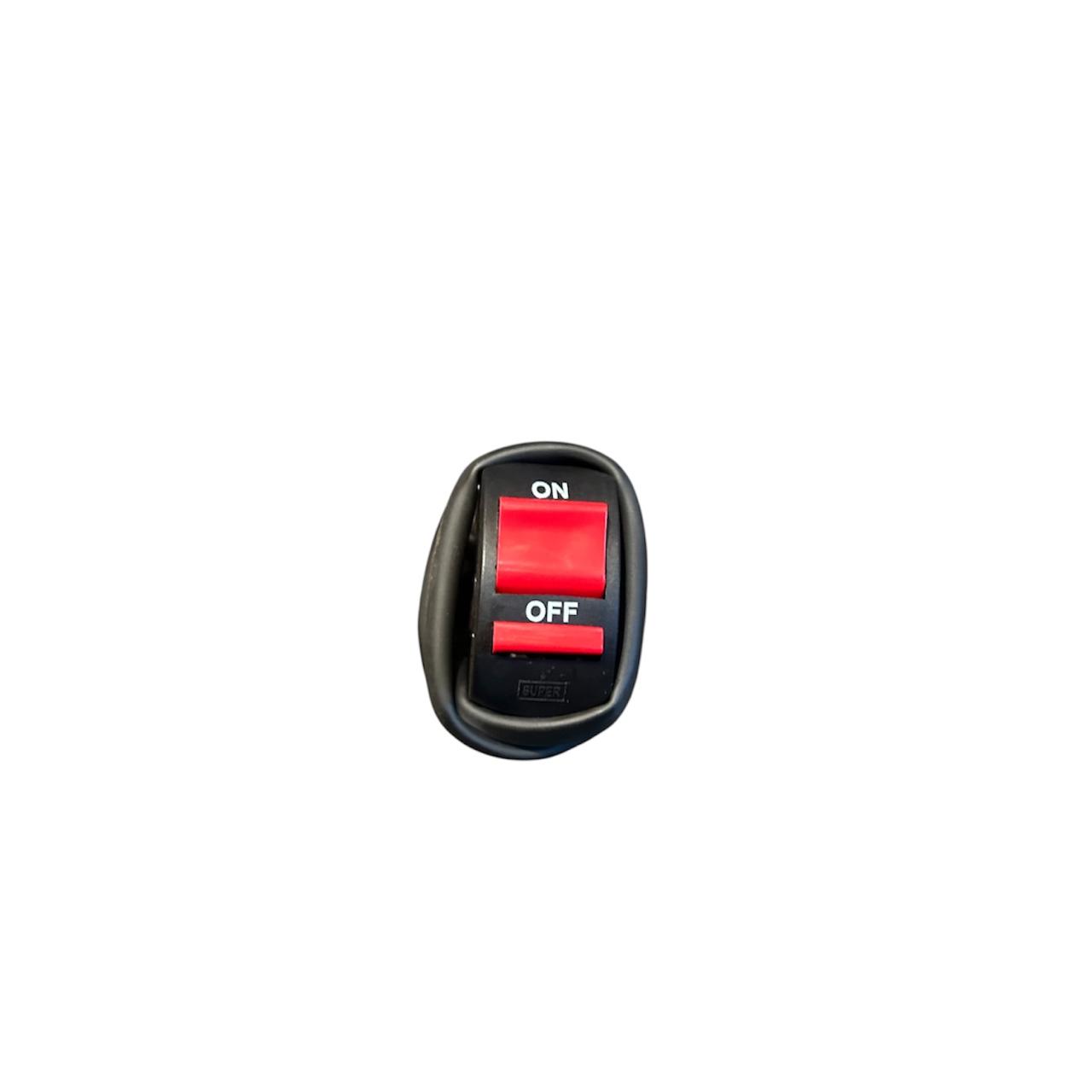 Dual-Button On/Off Rocker Switch – Red & Black
