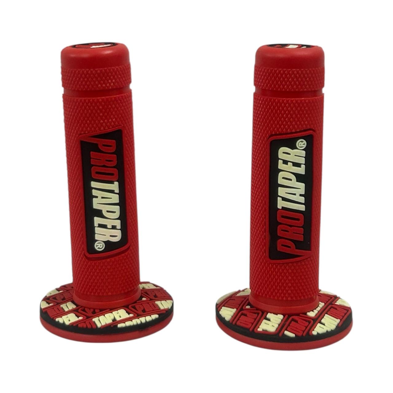 ProTaper Motorcycle Handlebar Grips – Premium Rubber Grip Set