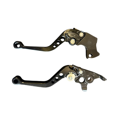 CNC Adjustable Motorcycle Brake & Clutch Lever Set | Premium Aluminum Handle Levers