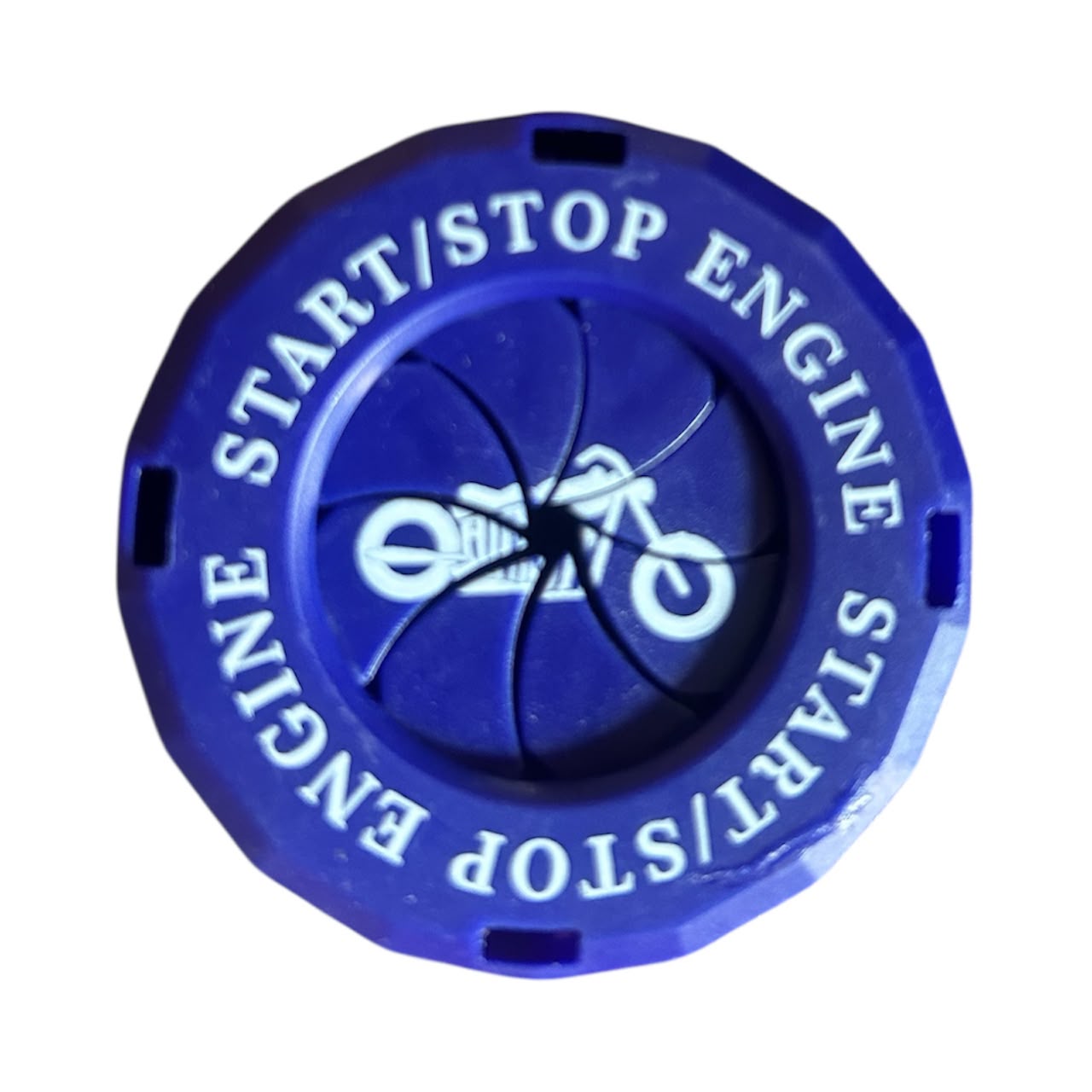 Motorcycle Engine Start/Stop Button Cover – Designer Edition
