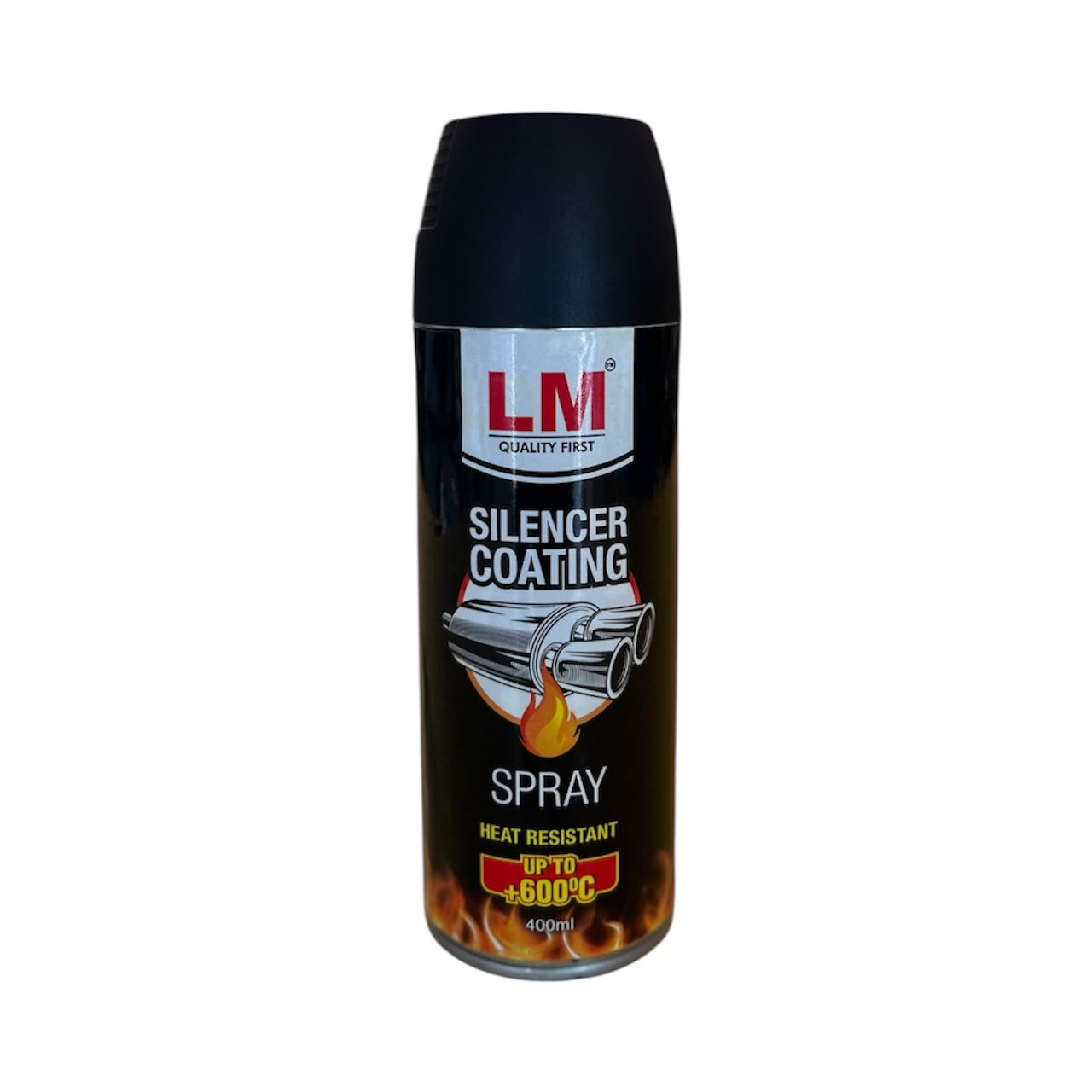 LM Silencer Coating Spray – Heat Resistant Up to +600°C (400ml)