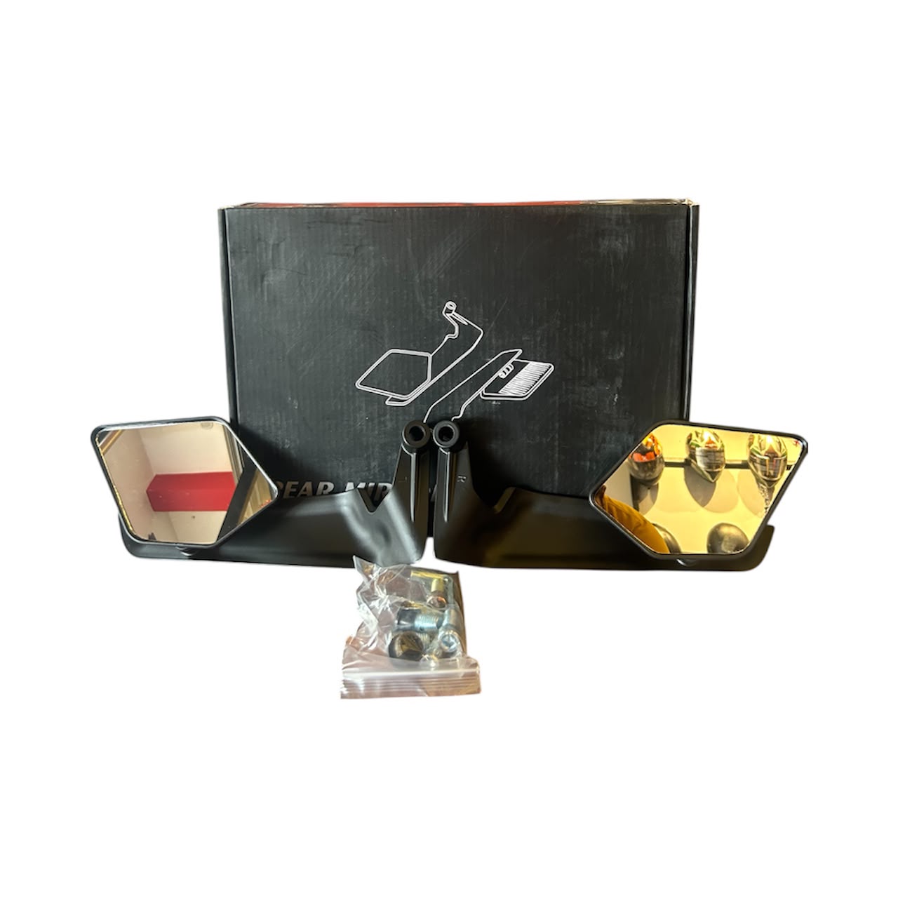 Stealth Mirror 2.0 – Premium Bike Side Mirror Set