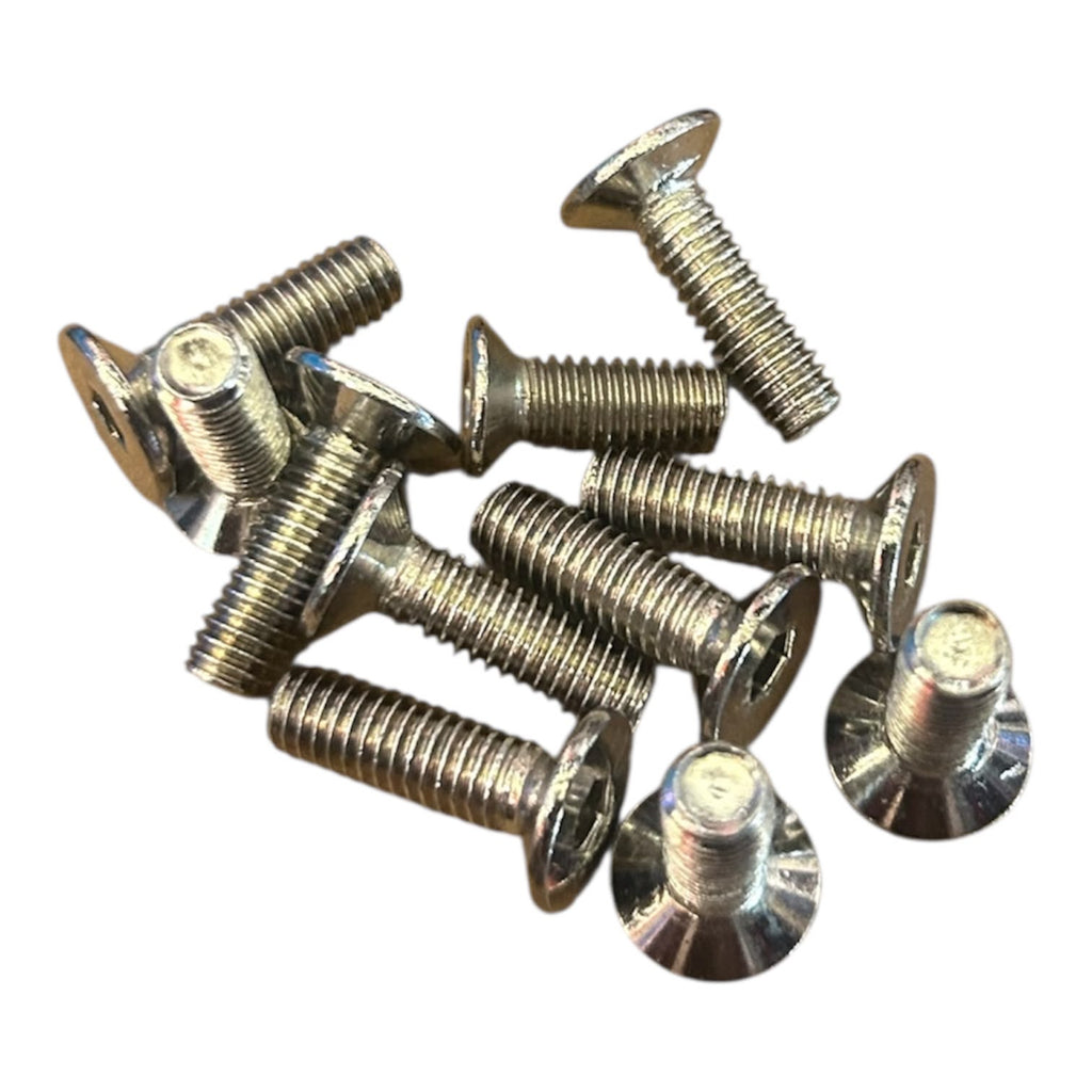 CNC Visor Nuts – Anodized Aluminum Washer Bolt Kit