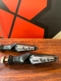 Sequential LED Turn Signals for Motorcycles – Smoked Lens (Pair)