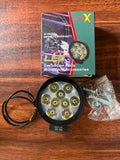 MotoX 27W LED Round Auxiliary Fog Light for Motorcycles