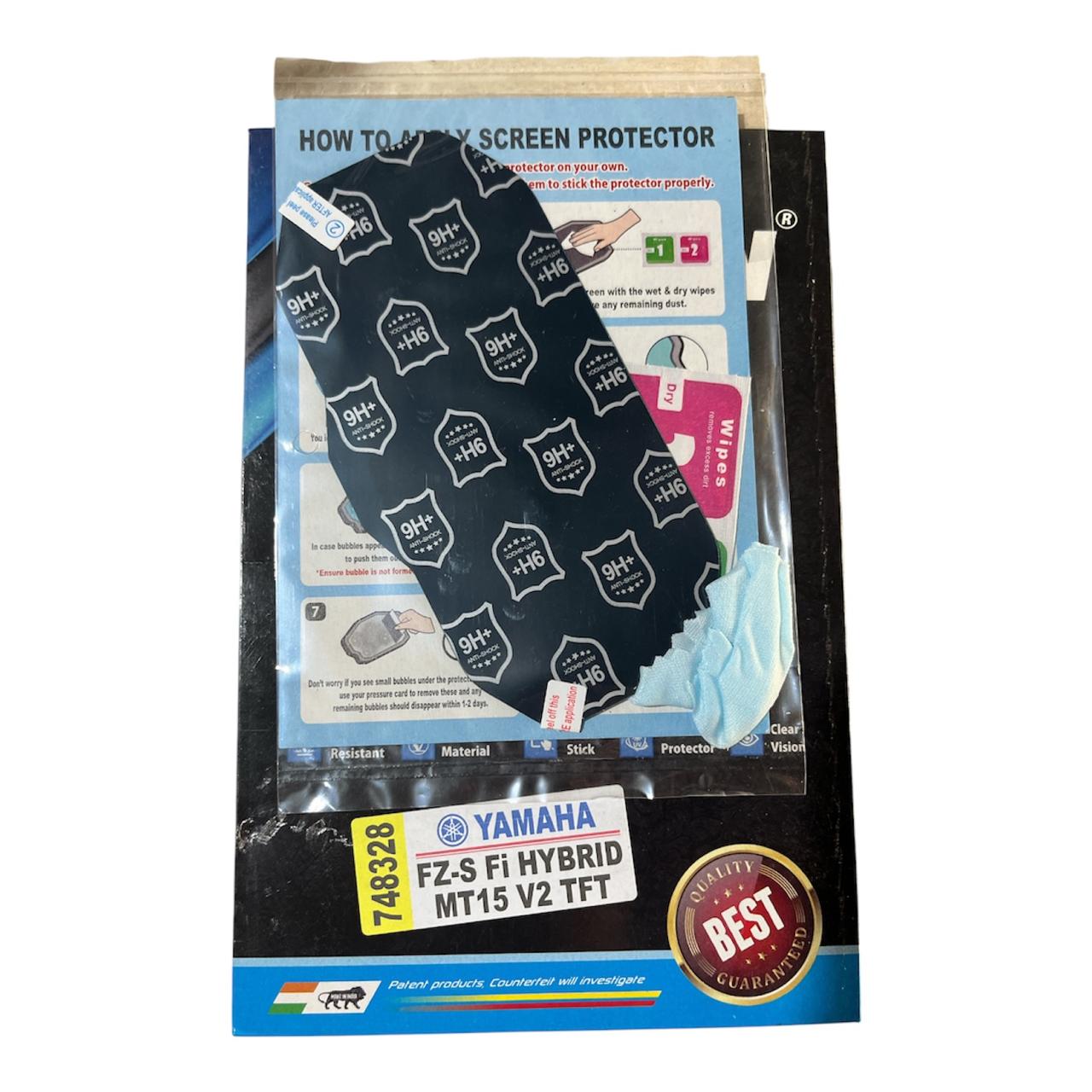 Screen Protector – Yamaha FZ-S Fi Hybrid / MT15 V2 TFT