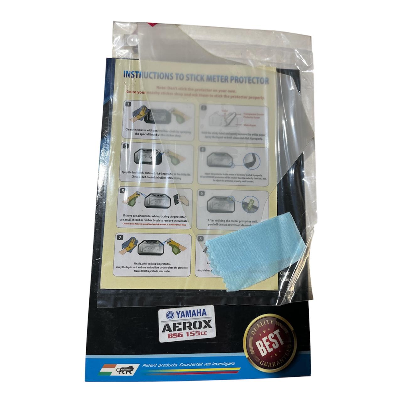 Yamaha Aerox BS6 155cc Meter Screen Protector