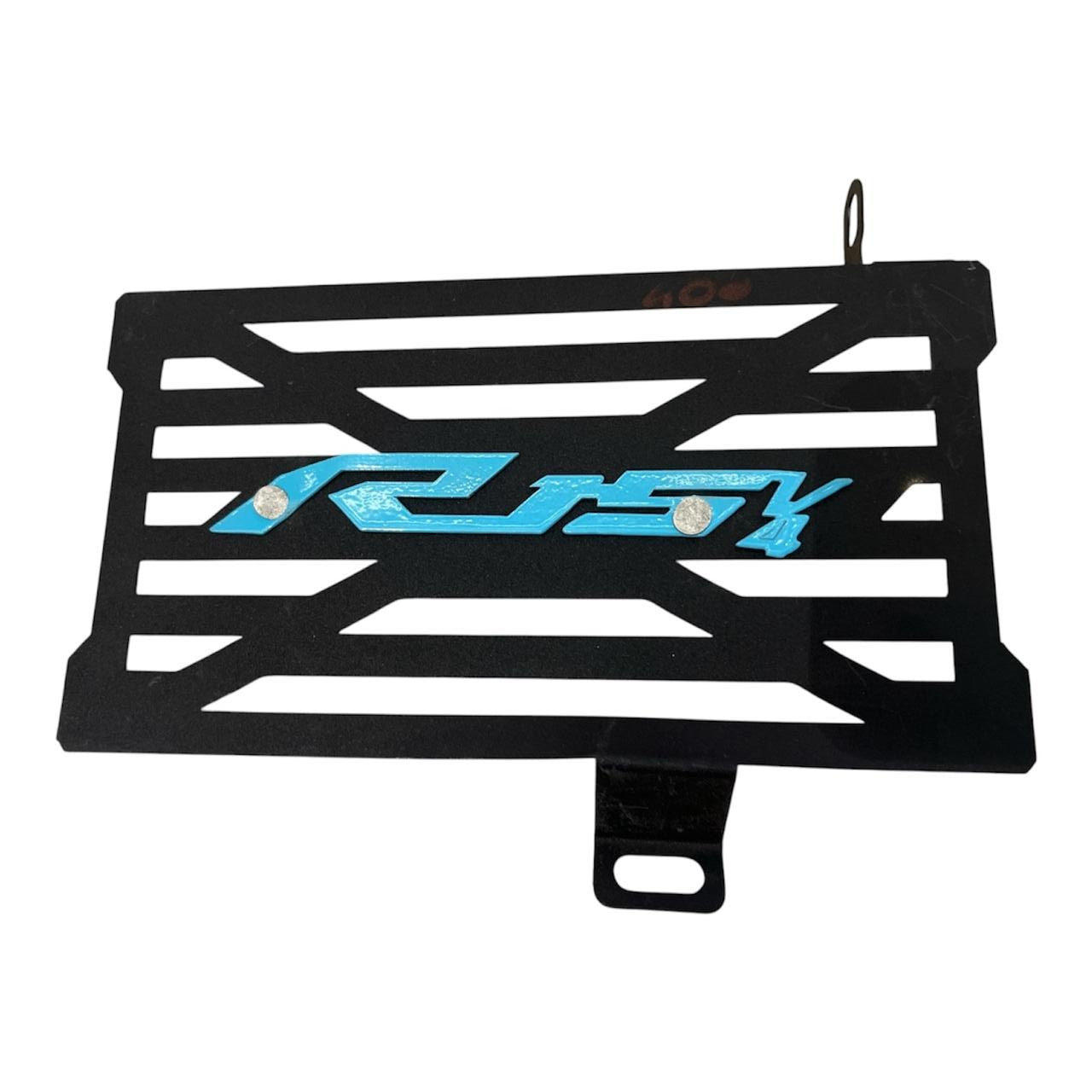Yamaha R15 V4 Radiator Guard – Black with Blue Logo