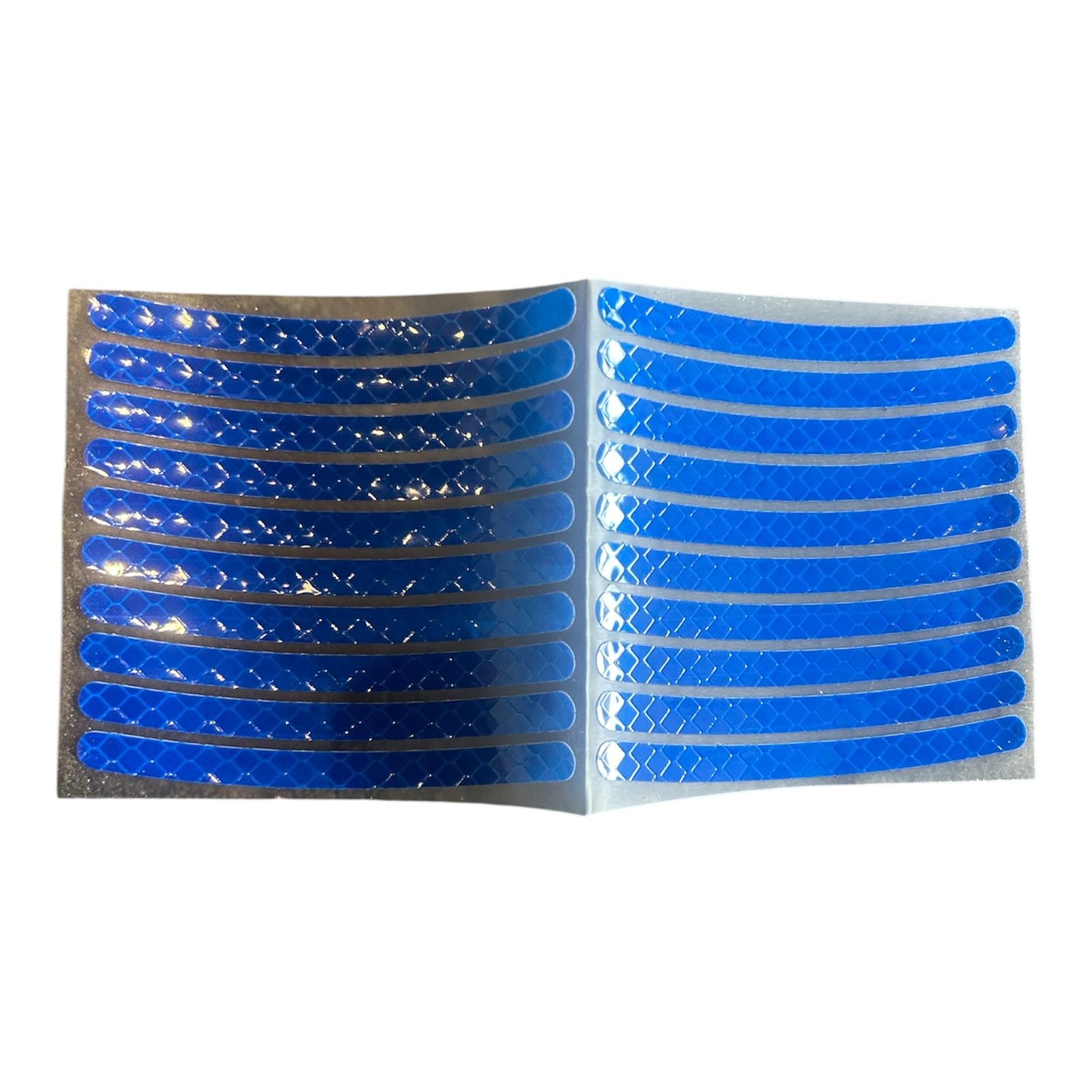 Reflective wheel rim sticker