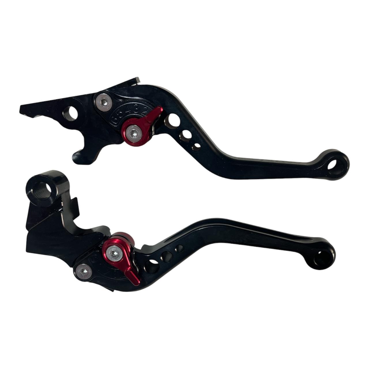 CNC Adjustable Motorcycle Brake & Clutch Lever Set | Premium Aluminum Handle Levers
