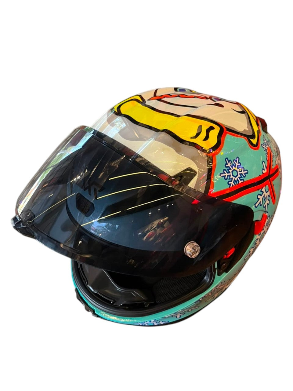 AXR Full-Face Helmet — Free Tinted Visor