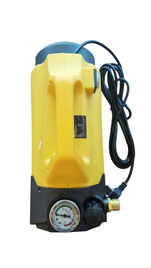 High-pressure wash pump unit - yellow