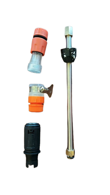 Detergent bottle and inlet filter