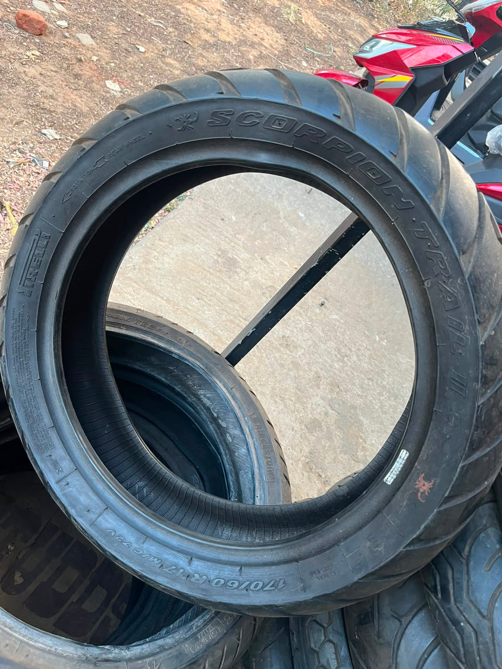 Pirelli Scorpion Trail II – 170/60 ZR 17 Rear Motorcycle Tyre