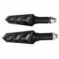 Sequential LED Arrow Turn Signals for Motorcycles (Set of 2)