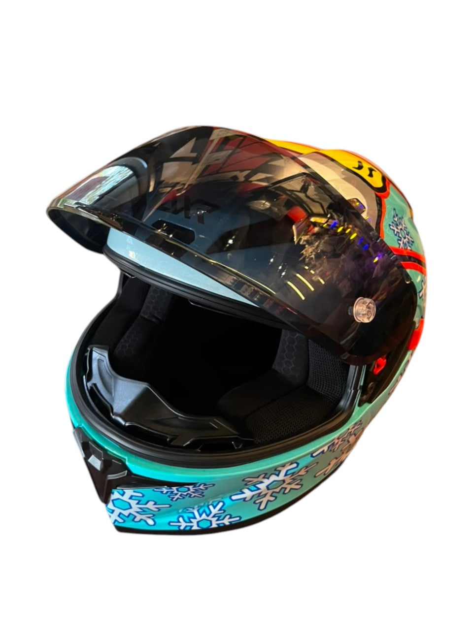 AXR Full-Face Helmet — Free Tinted Visor