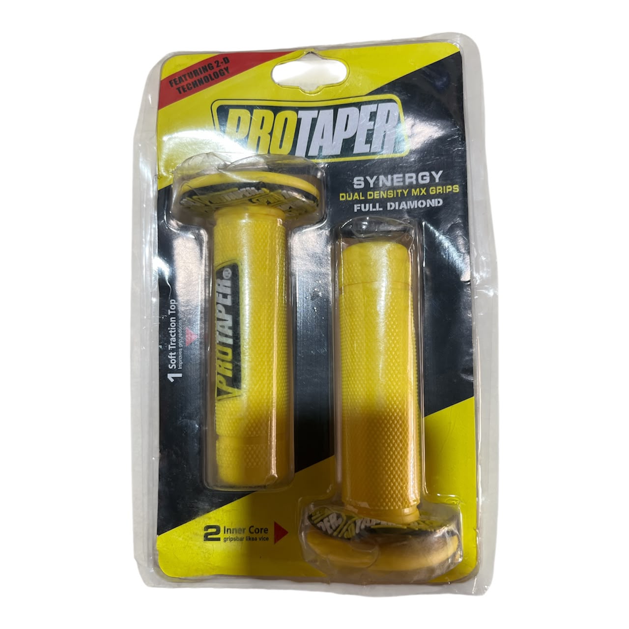 ProTaper Motorcycle Handlebar Grips – Premium Rubber Grip Set