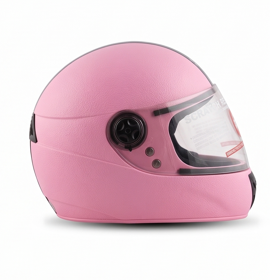 Studds Chrome Elite Full Face Helmet – Pink
