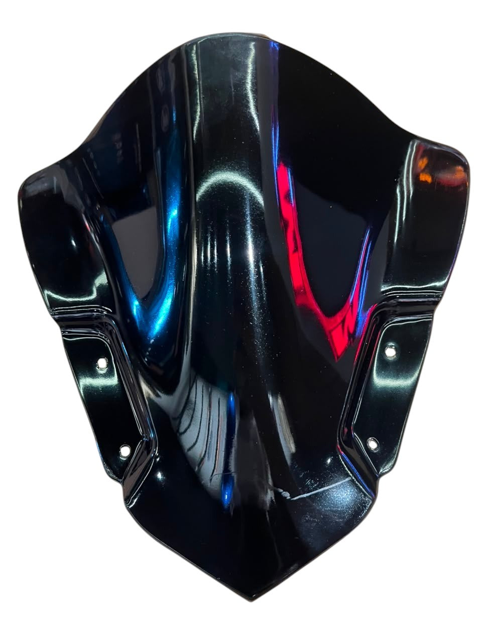 MT-15 Motorcycle Windscreen Visor – High-Gloss Black
