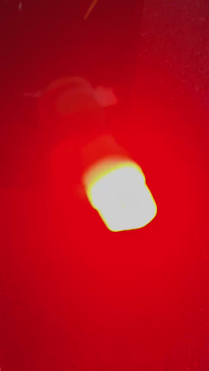 T10 Red Blink Color LED Bulb
